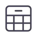 Table SVG Icon
